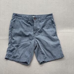 Katin Shorts Mens 32 Blue Chino 8 Inseam Polyester Cotton Casual Summer Pockets